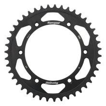 Pignon acier 6 trous Supersprox 520 LK 150.0mm Ø 130mm 43T noir