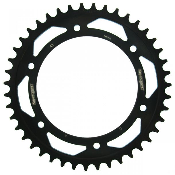 Kettenrad Supersprox 520 LK 160,0mm Ø 136mm 43Z 6-Loch Stahl schwarz