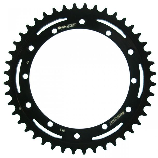 Cadena de acero 44T Supersprox 520 LK, 175,0 mm de diámetro, 152 mm, 44T, negra