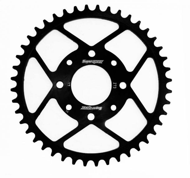 Kettenrad Supersprox 520 LK 90,0mm Ø 58mm 44Z 4-Loch Stahl schwarz