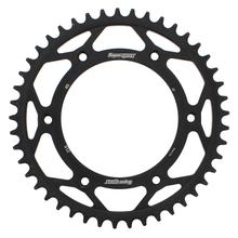 Roda dentada de corrente Supersprox 520 PCD 153,0mm Diâmetro 125mm 45 dentes 6 furos Aço preto