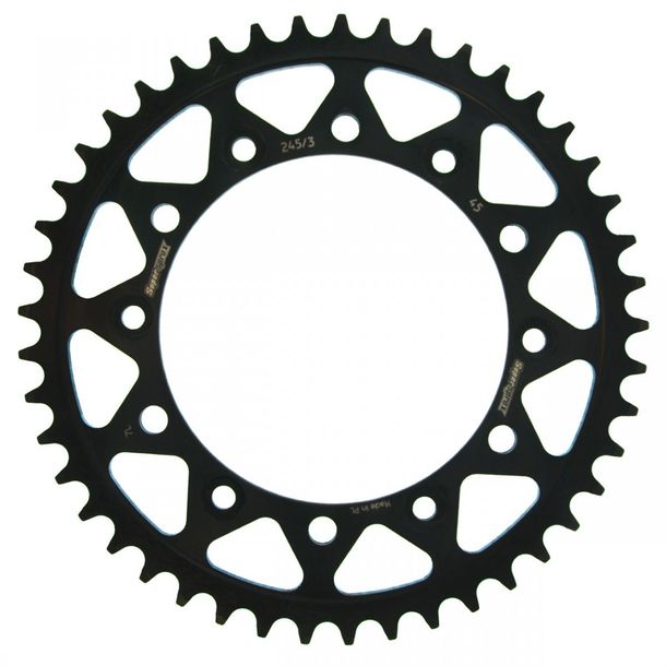 Kettenrad Supersprox 520 LK 150,0mm Ø 130mm 45Z 6-Loch Stahl schwarz