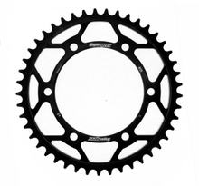 Ruota con catena in acciaio a 6 fori Supersprox 520 LK, diametro 145,0 mm, 125 mm, 45T, nera