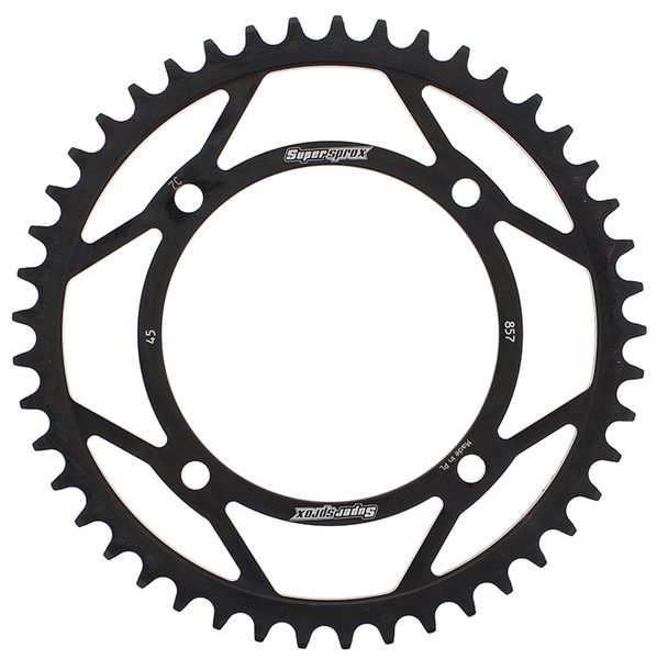 Kettenrad Supersprox 520 LK 145,0mm Ø 125mm 45Z 4-Loch Stahl schwarz