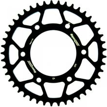 Pignone in acciaio Supersprox 520 LK 135,0 mm diametro 102 mm 45T a 6 fori nero