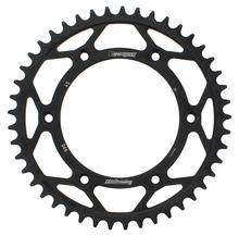 Pignone in acciaio a 6 fori Supersprox 520 LK 150,0 mm Ø 125 mm 45Z nero