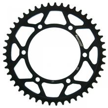 Ruota con catena in acciaio a 6 fori Supersprox 520 LK, diametro 145,0 mm, 125 mm, 47T, nera