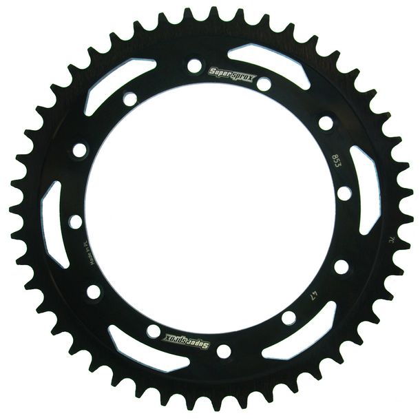 Kettenrad Supersprox 520 LK 175,0mm Ø 152mm 47Z 6-Loch Stahl schwarz