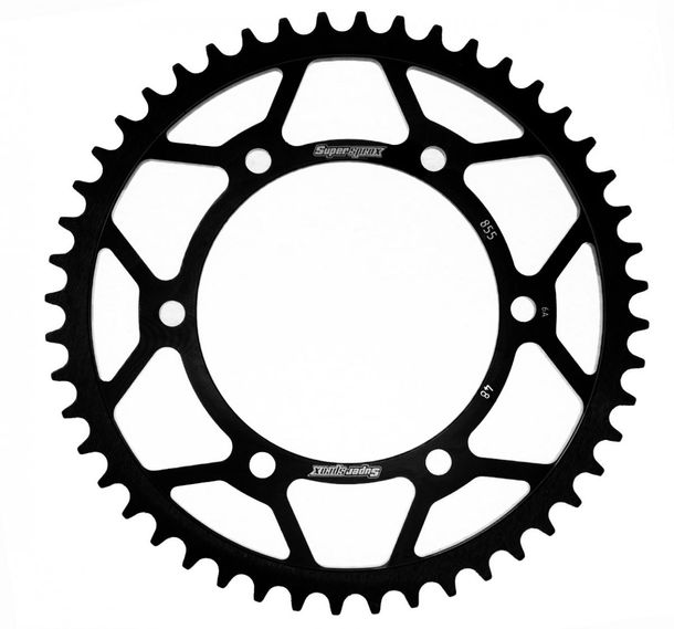 Supersprox 520 LK 145.0 mm Ø 125 mm 48T 6-hole steel chain wheel black