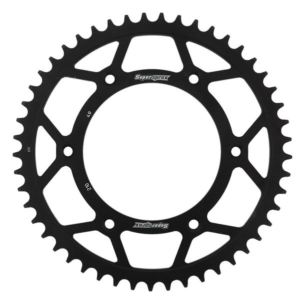 Kettenrad Supersprox 520 LK 153,0mm Ø 125mm 49Z 6-Loch Stahl schwarz