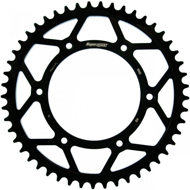 Kettenrad Supersprox 520 LK 150,0mm Ø 125mm 49Z 6-Loch Stahl schwarz