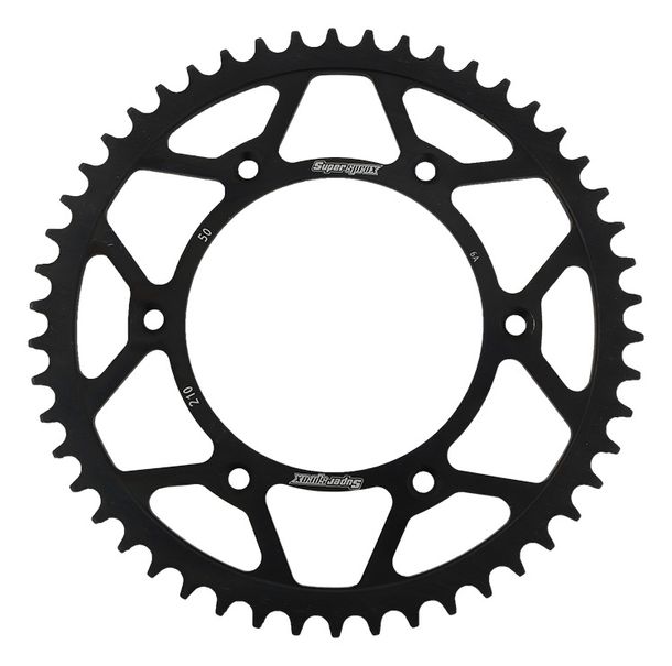 Kettenrad Supersprox 520 LK 153,0mm Ø 125mm 50Z 6-Loch Stahl schwarz