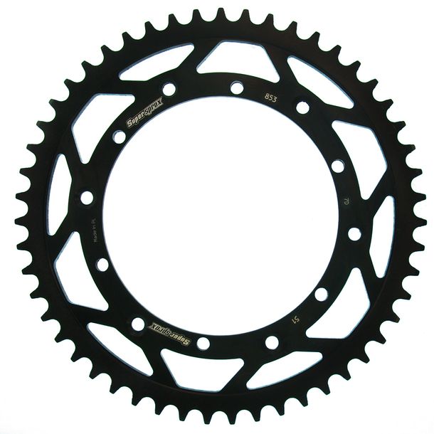 Kettenrad Supersprox 520 LK 175,0mm Ø 152mm 51Z 6-Loch Stahl schwarz