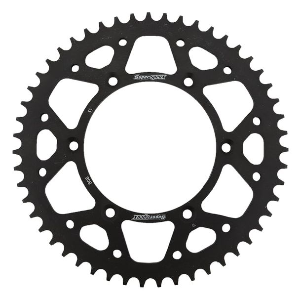Kettenrad Supersprox 520 LK 146,0mm Ø 126mm 51Z 6-Loch Stahl schwarz