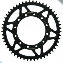 Piñón de acero Supersprox 520 LK 150,0 mm Ø 130 mm 53T negro con 6 orificios