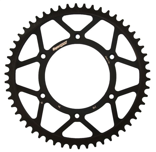 Kettenrad Supersprox 520 LK 153,0mm Ø 125mm 54Z 6-Loch Stahl schwarz
