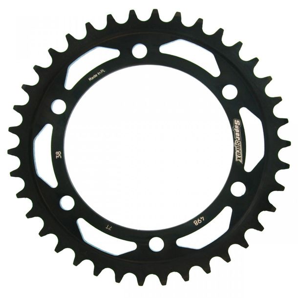 Kettenrad Supersprox 525 LK 140,0mm Ø 120mm 38Z 6-Loch Stahl schwarz