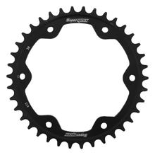 Kettingwiel Supersprox 525 LK 155,0mm Ø 128mm 38T 6-gaats staal zwart