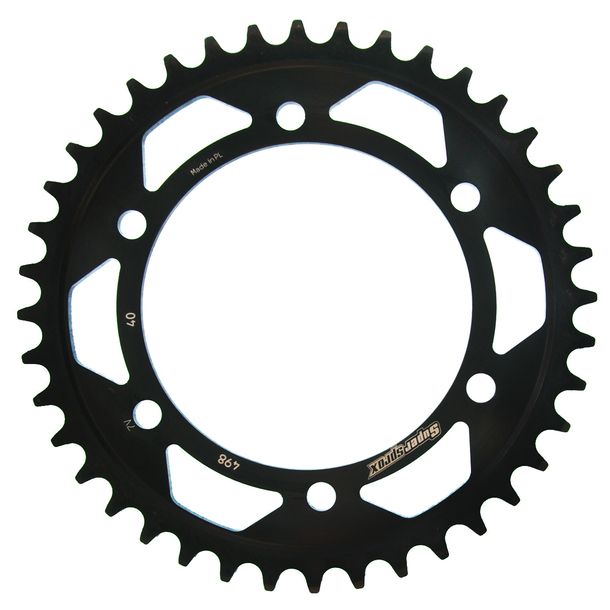 Kettenrad Supersprox 525 LK 140,0mm Ø 120mm 40Z 6-Loch Stahl schwarz