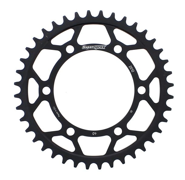 Kettenrad Supersprox 525 LK 125,0mm Ø 106mm 40Z 6-Loch Stahl schwarz