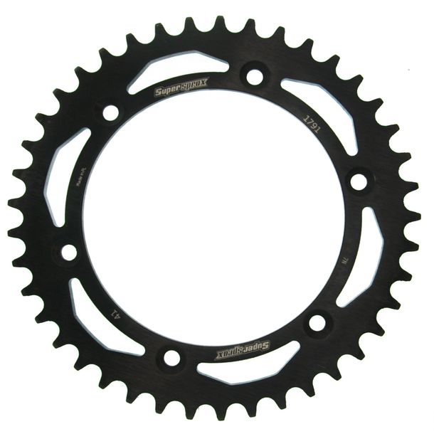 Kettenrad Supersprox 525 LK 156,0mm Ø 136mm 41Z 6-Loch Stahl schwarz