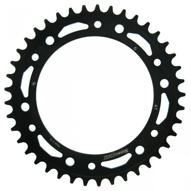 Kettenrad Supersprox 525 LK 168,0mm Ø 140mm 41Z 6-Loch Stahl schwarz