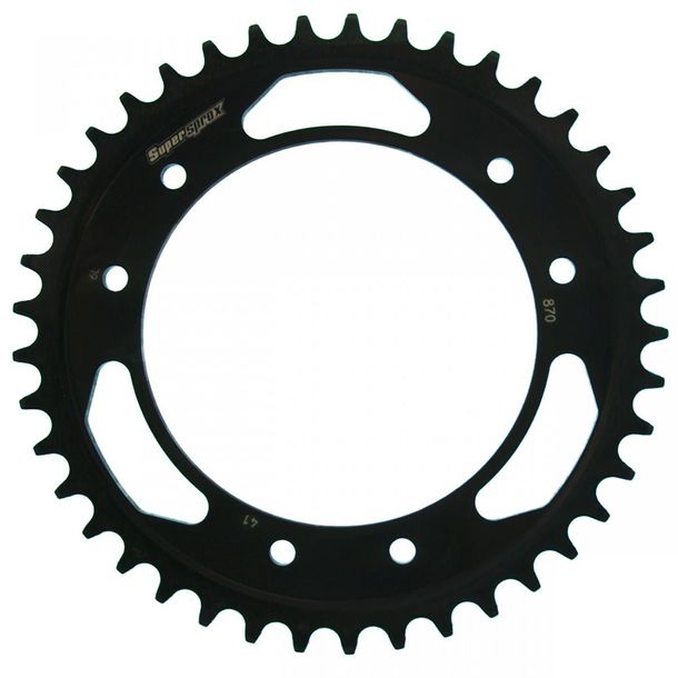 Kettenrad Supersprox 525 LK 152,0mm Ø 130mm 41Z 6-Loch Stahl schwarz