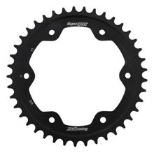 Tandwiel Supersprox 525 LK 155,0mm Ø 128mm 41 tanden 6-gaats staal zwart