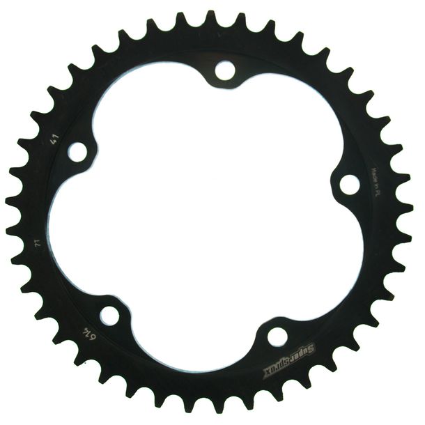 Kettenrad Supersprox 525 LK 152,0mm Ø 132mm 41Z 5-Loch Stahl schwarz
