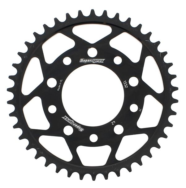 Piñón de acero Supersprox 525 LK 110,0 mm Ø 80 mm 42T negro