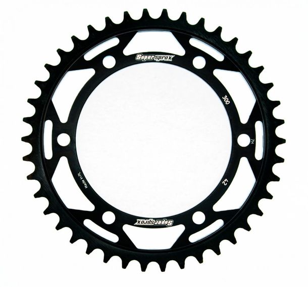 Kettenrad Supersprox 525 LK 150,0mm Ø 130mm 42Z 6-Loch Stahl schwarz