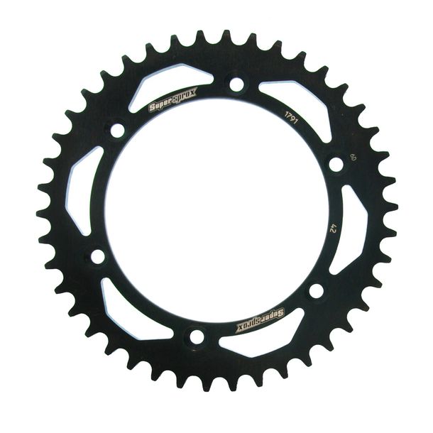 Kettenrad Supersprox 525 LK 156,0mm Ø 136mm 42Z 6-Loch Stahl schwarz