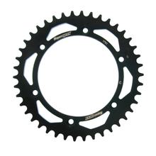 Ruota a catena Supersprox 525 LK 156,0 mm diametro 136 mm 42T in acciaio a 6 fori nera