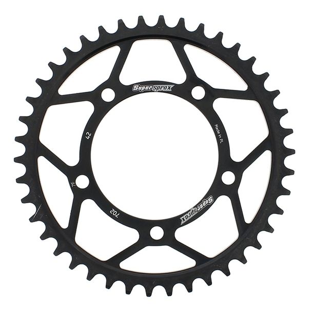 Kettenrad Supersprox 525 LK 120,0mm Ø 100mm 42Z 5-Loch Stahl schwarz