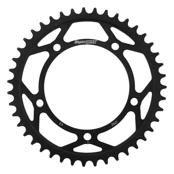 Kettenrad Supersprox 525 LK 140,0mm Ø 120mm 43Z 5-Loch Stahl schwarz