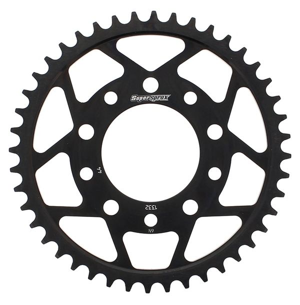 Piñón de acero Supersprox 525 LK 110,0 mm Ø 80 mm 44T negro