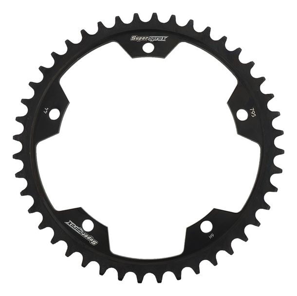 Kettenrad Supersprox 525 LK 168,5mm Ø 153mm 44Z 5-Loch Stahl schwarz
