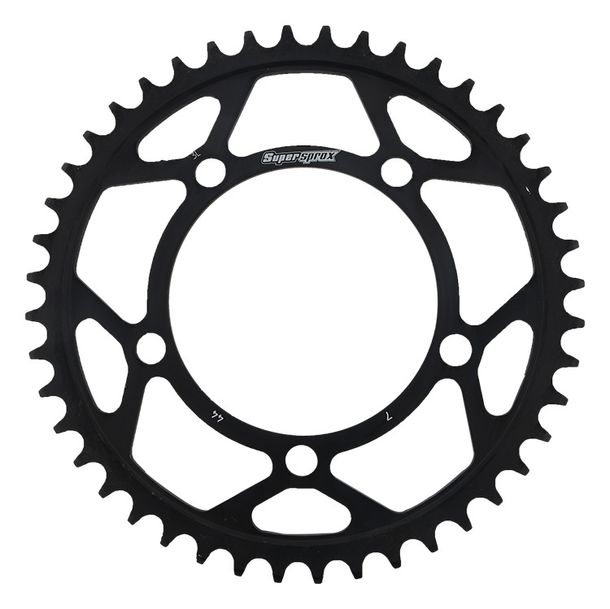 Kettenrad Supersprox 525 LK 130,8mm Ø 110mm 44Z 5-Loch Stahl schwarz