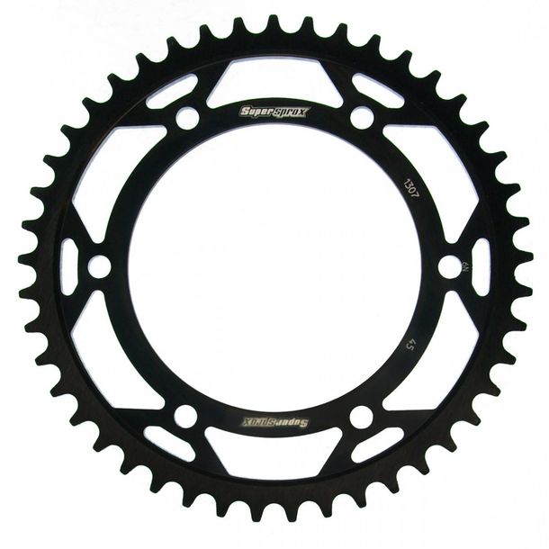 Kettenrad Supersprox 525 LK 160,0mm Ø 134mm 45Z 6-Loch Stahl schwarz