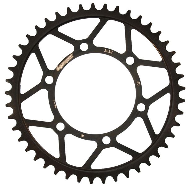 Kettenrad Supersprox 525 LK 125,0mm Ø 106mm 45Z 6-Loch Stahl schwarz