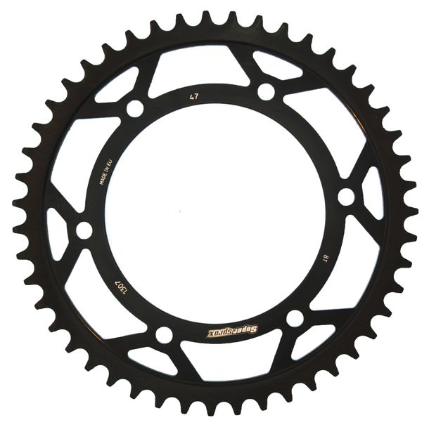 Kettenrad Supersprox 525 LK 160,0mm Ø 134mm 47Z 6-Loch Stahl schwarz