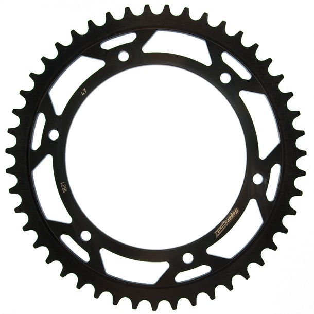 Supersprox 525 LK 170,0 mm Ø 148 mm 47Z pignone in acciaio a 6 fori nero