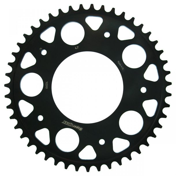 Ruota con catena in acciaio a 5 fori Supersprox 525 LK 164,0 mm Ø 105 mm 47Z nera