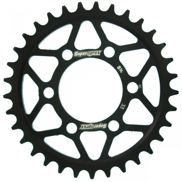 Kettenrad Supersprox 530 LK 84,0mm Ø 64mm 33Z 6-Loch Stahl schwarz