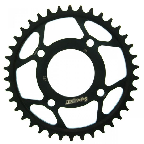 Kettenrad Supersprox 530 LK 105,0mm Ø 70mm 38Z 4-Loch Stahl schwarz