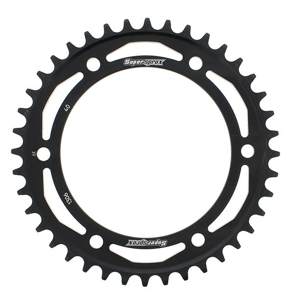 Kettenrad Supersprox 530 LK 160,0mm Ø 134mm 40Z 6-Loch Stahl schwarz