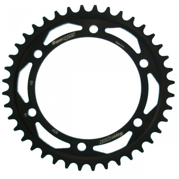 Kettenrad Supersprox 530 LK 150,0mm Ø 130mm 40Z 6-Loch Stahl schwarz