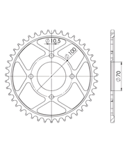 Supersprox 530 LK 110,0 mm Ø 74 mm 41Z pignone in acciaio a 4 fori nero