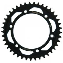 Pignone in acciaio a 6 fori Supersprox 530 LK 150,0 mm Ø 130 mm 41T nero