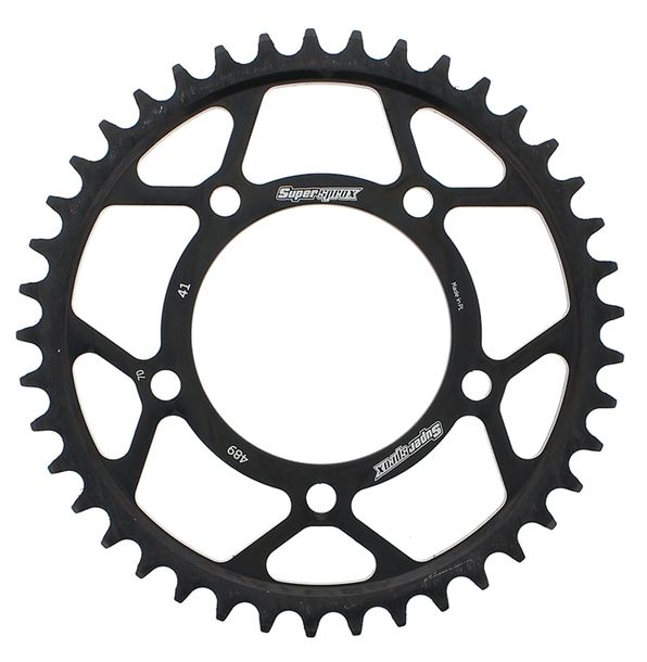 Pignon acier 5 trous Supersprox 530 LK 116,0 mm Ø 92 mm 41Z noir